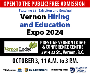 Vernon Hiring Education Expo 2024   Vernon October 2024 ROS Banners 300X250px V1 3 